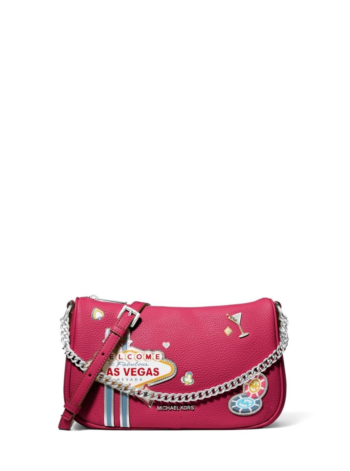 Vista 2 Bolsa Transversal Carmela Média 35F5S1QC6V984 rosa rosa