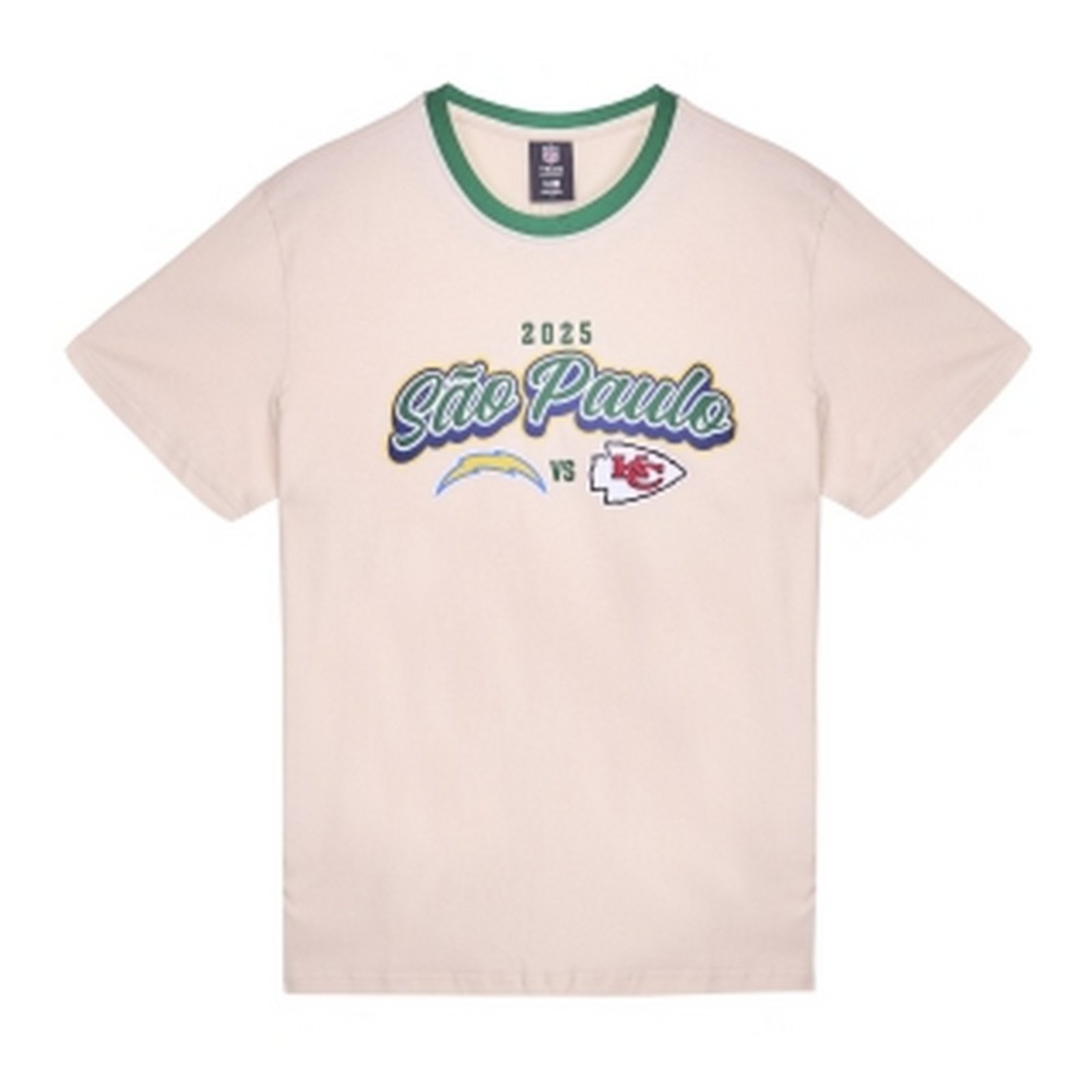 Camiseta New Era Regular NFL Off White