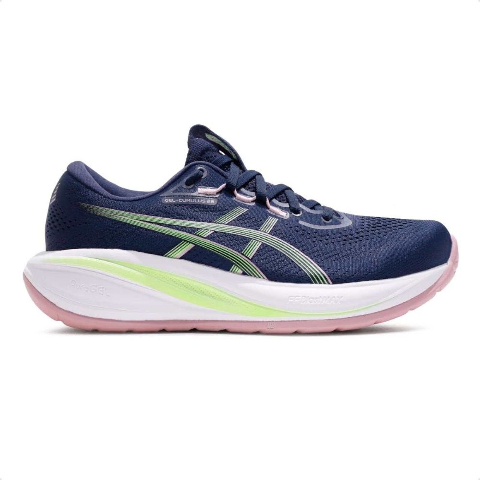 Tênis Asics Gel Cumulus 28 Feminino Azul Marinho