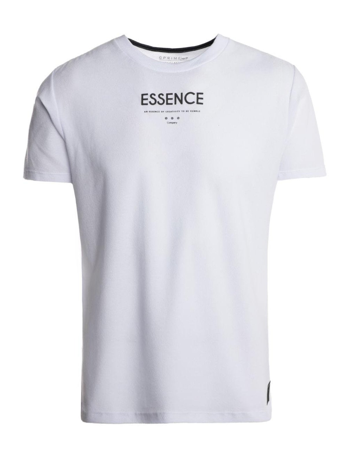 Camiseta Crepe Manga Curta Masculina BRANCO