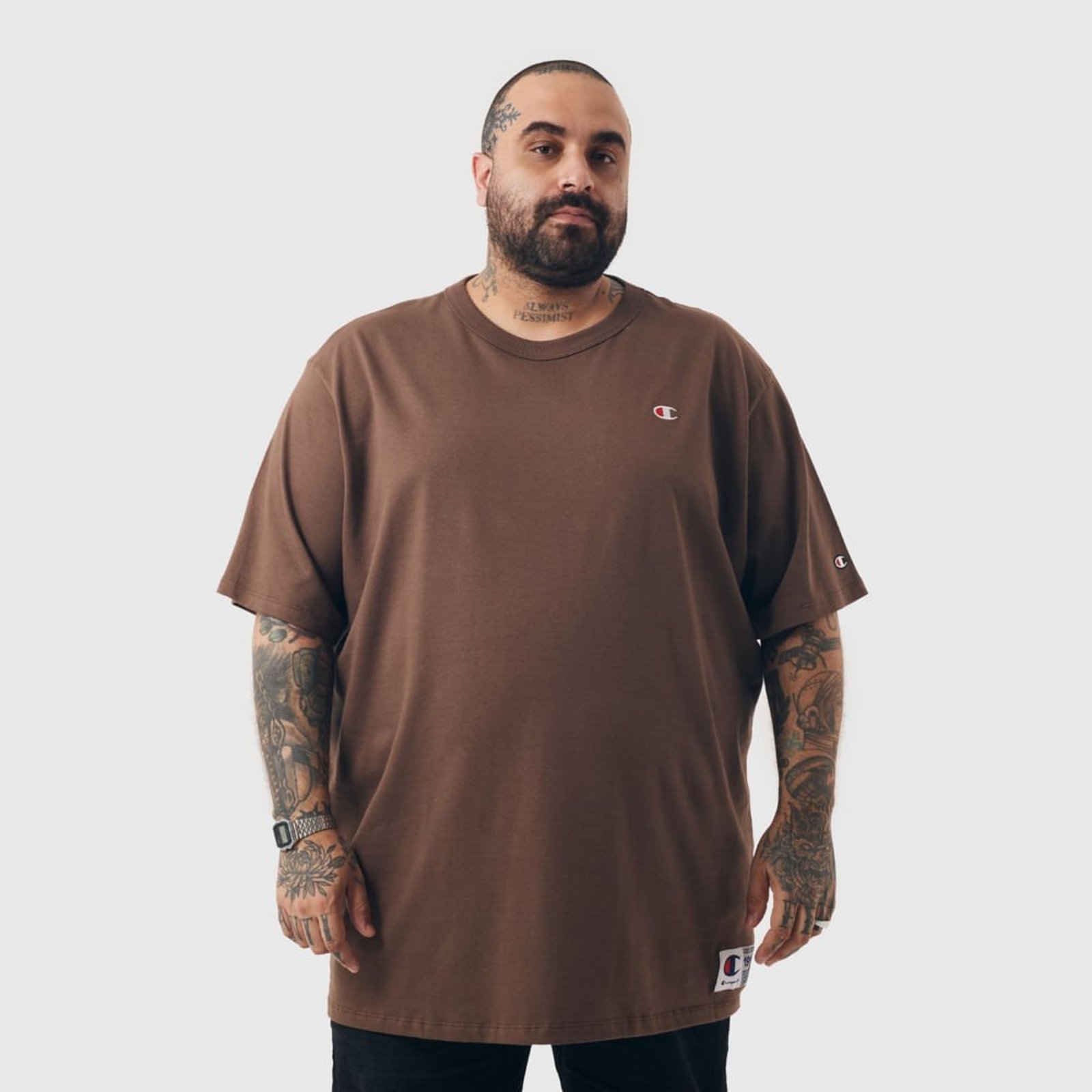 Camiseta Champion Life Logo C Emb