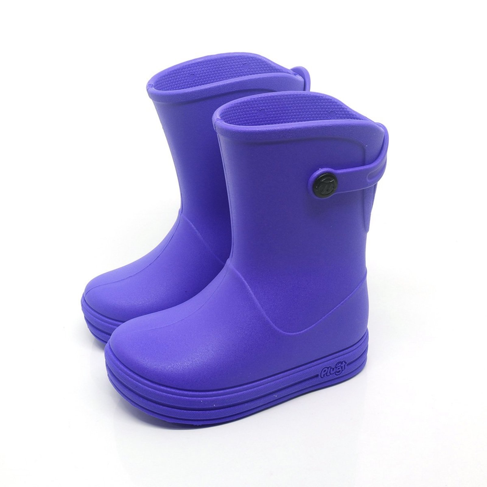 Infantil - Galocha Acqua Básica Lisa Plugt Menino Azul