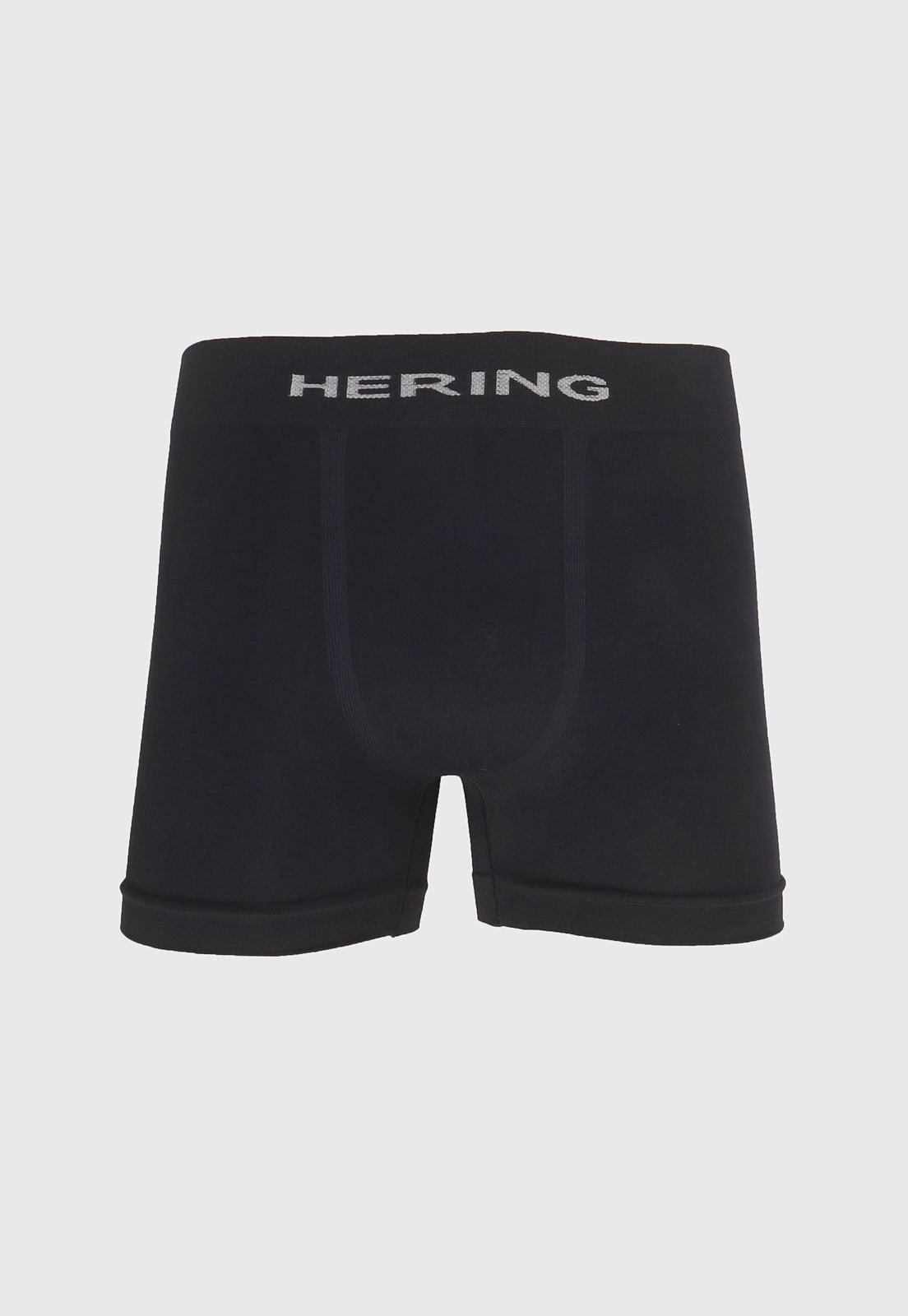 Vista 3 Kit 2pçs Cueca Hering Boxer Sem Costura Logo preto Hering preto