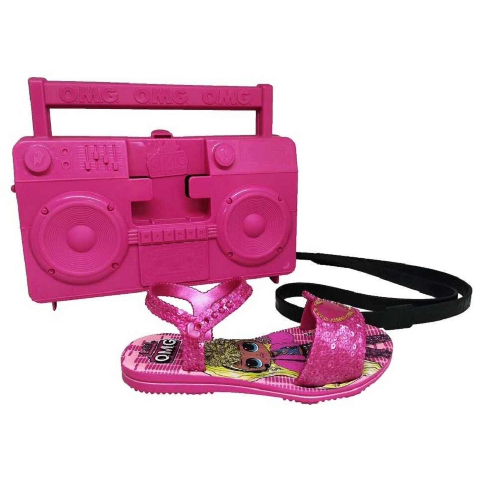 Infantil – Sandália Grendene LoL OMG Rosa