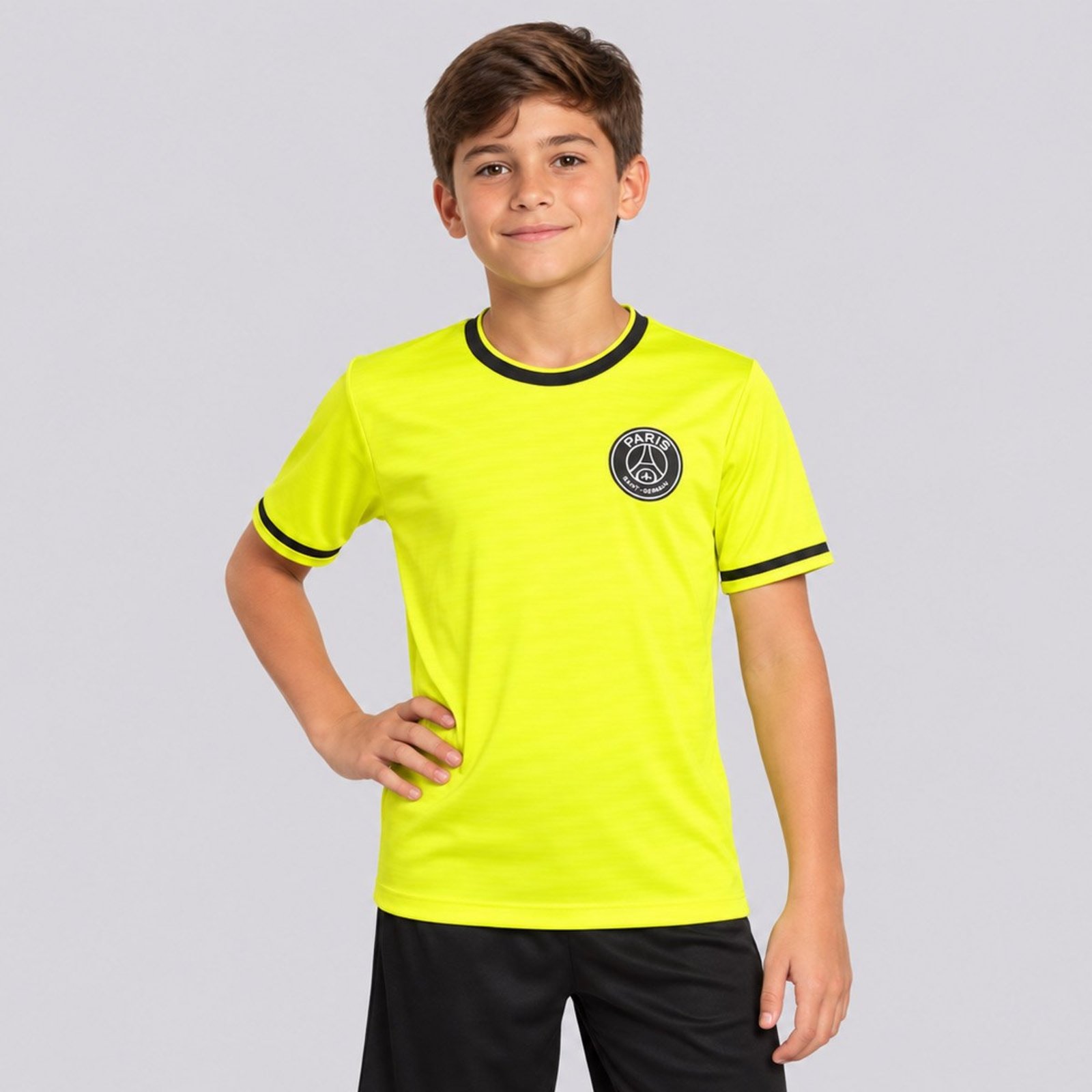 Camisa PSG Lark Juvenil Amarela