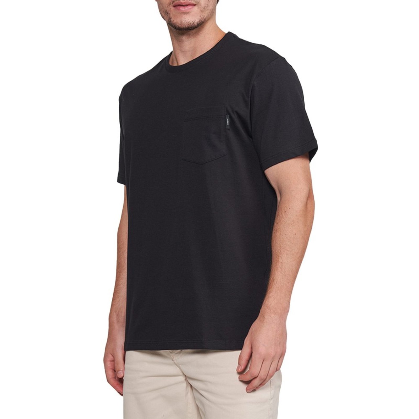 Vista 2 Camiseta Colcci Regular In24 Masculino preto Colcci preto