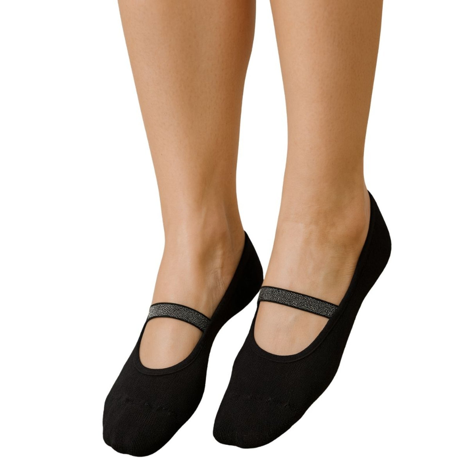 Meia Sapatilha Antiderrapante Pilates Fitness Trifil