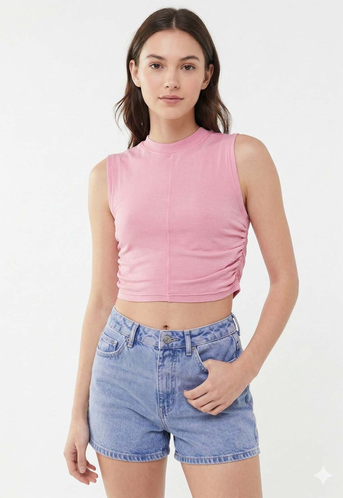 BLUSA FEM CROPPED FRANZIDO ZOOMP