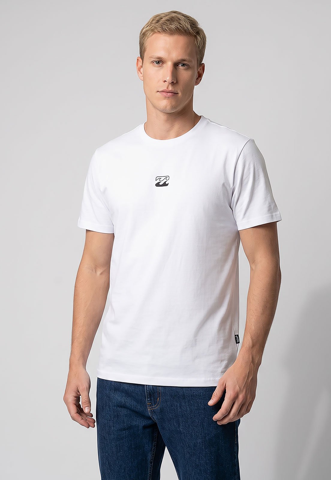 Camiseta Masculina Billabong Main Stay Branca