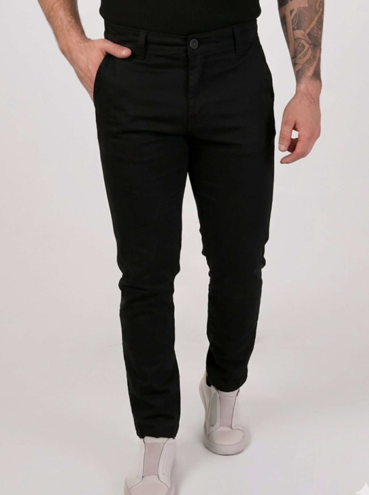 Calça VersatiOld Alfaiataria Premium Slim Preta