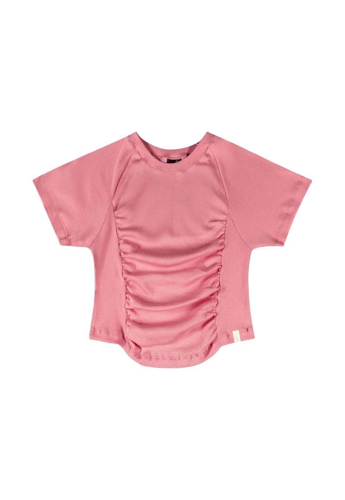 Infantil - Blusa Cropped Juvenil Gloss Rosa
