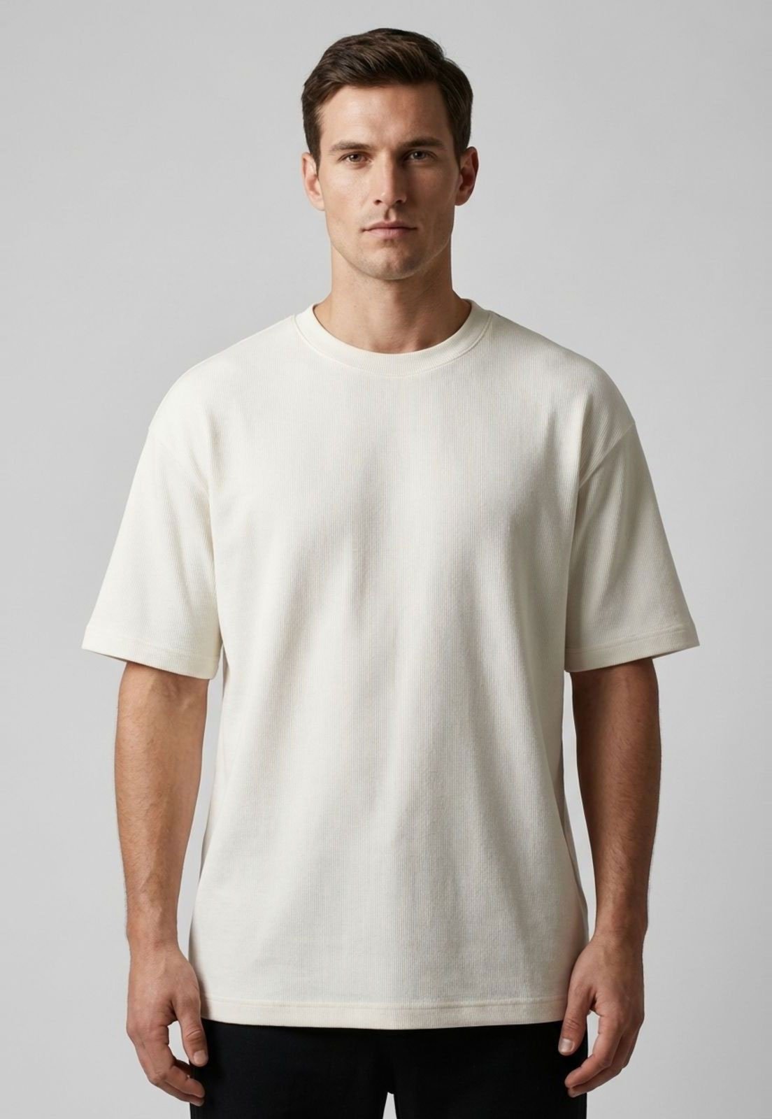 Camiseta Masculina Colcci Gola Careca Off-White