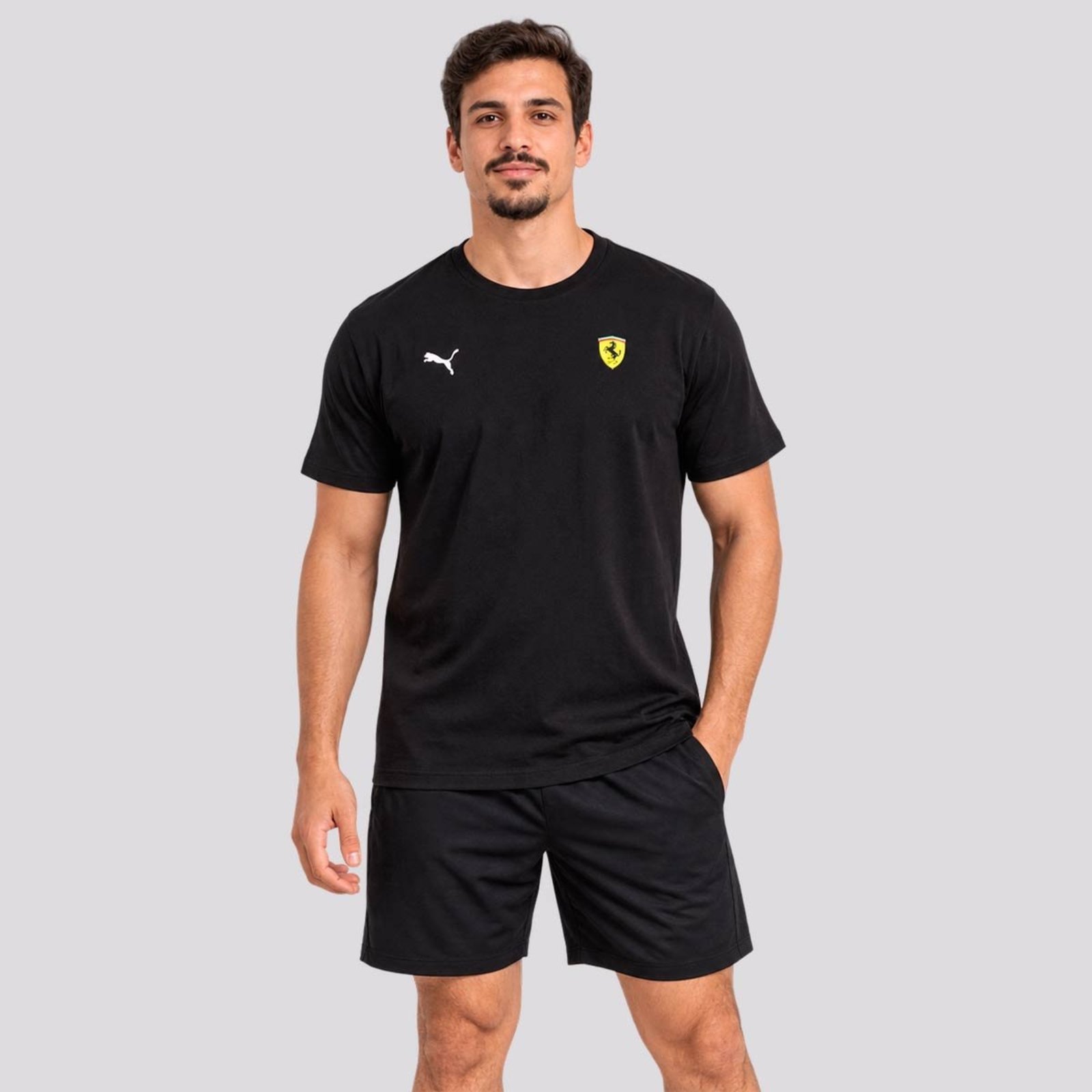 Camiseta Puma Ferrari Car Graphic Tee 2 Preta
