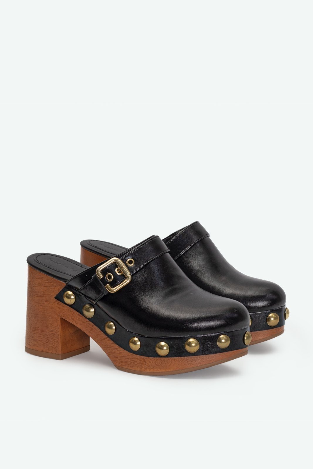 Vista 3 Clog Bella Suzana Santos preto Suzana Santos preto