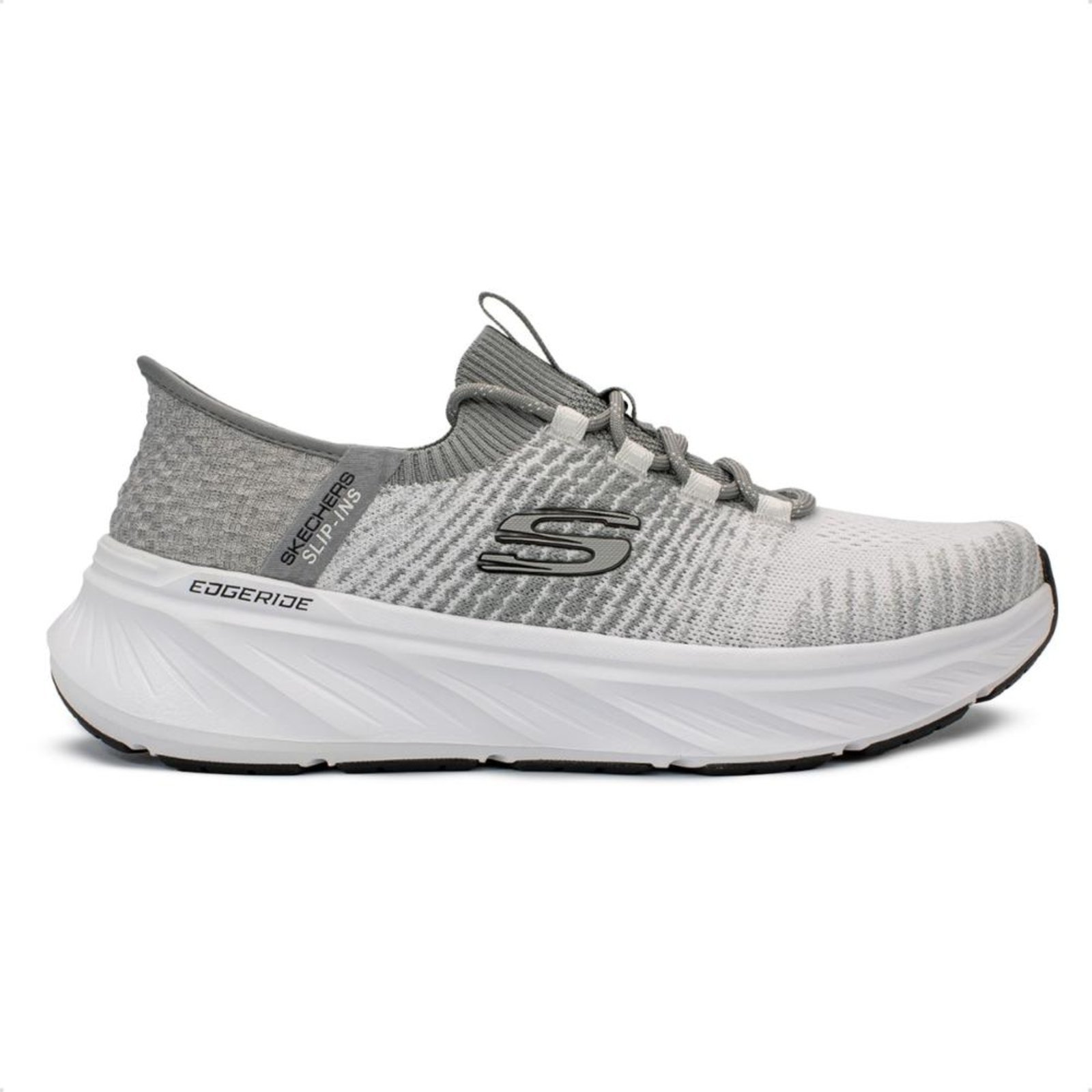 Vista 2 Tênis Skechers Masculino Edgeride - Raygo 232932 branco Skechers branco
