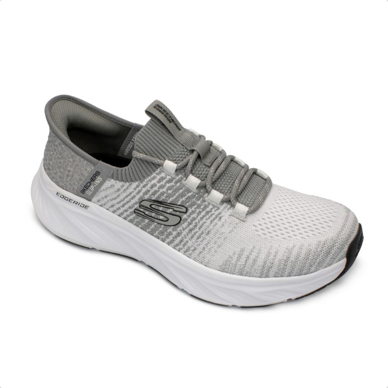 Vista 3 Tênis Skechers Masculino Edgeride - Raygo 232932 branco Skechers branco