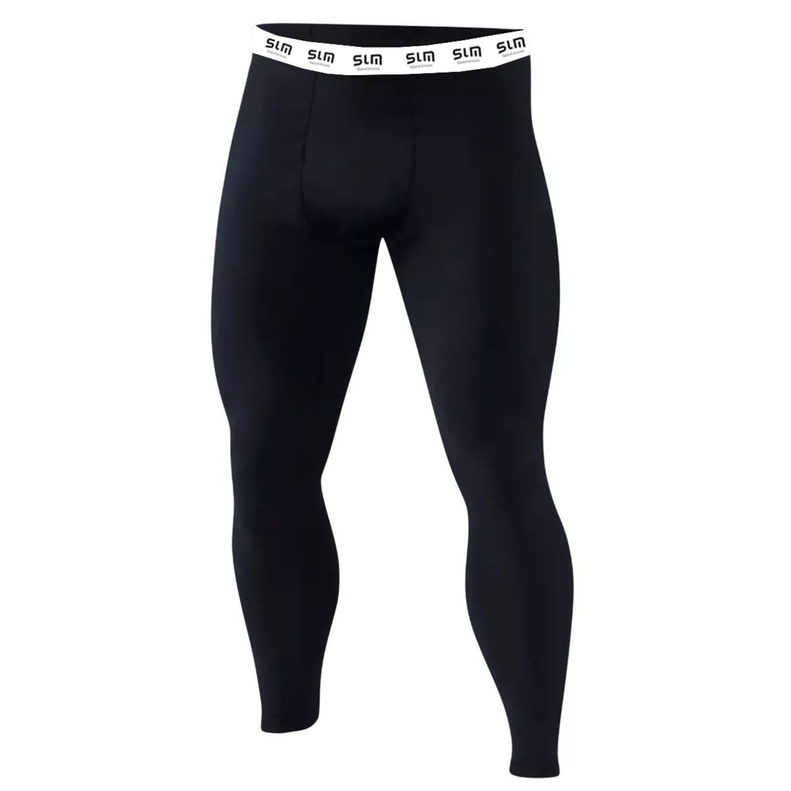 Calça Térmica Masculina Legging Esportiva Segunda Pele Preta