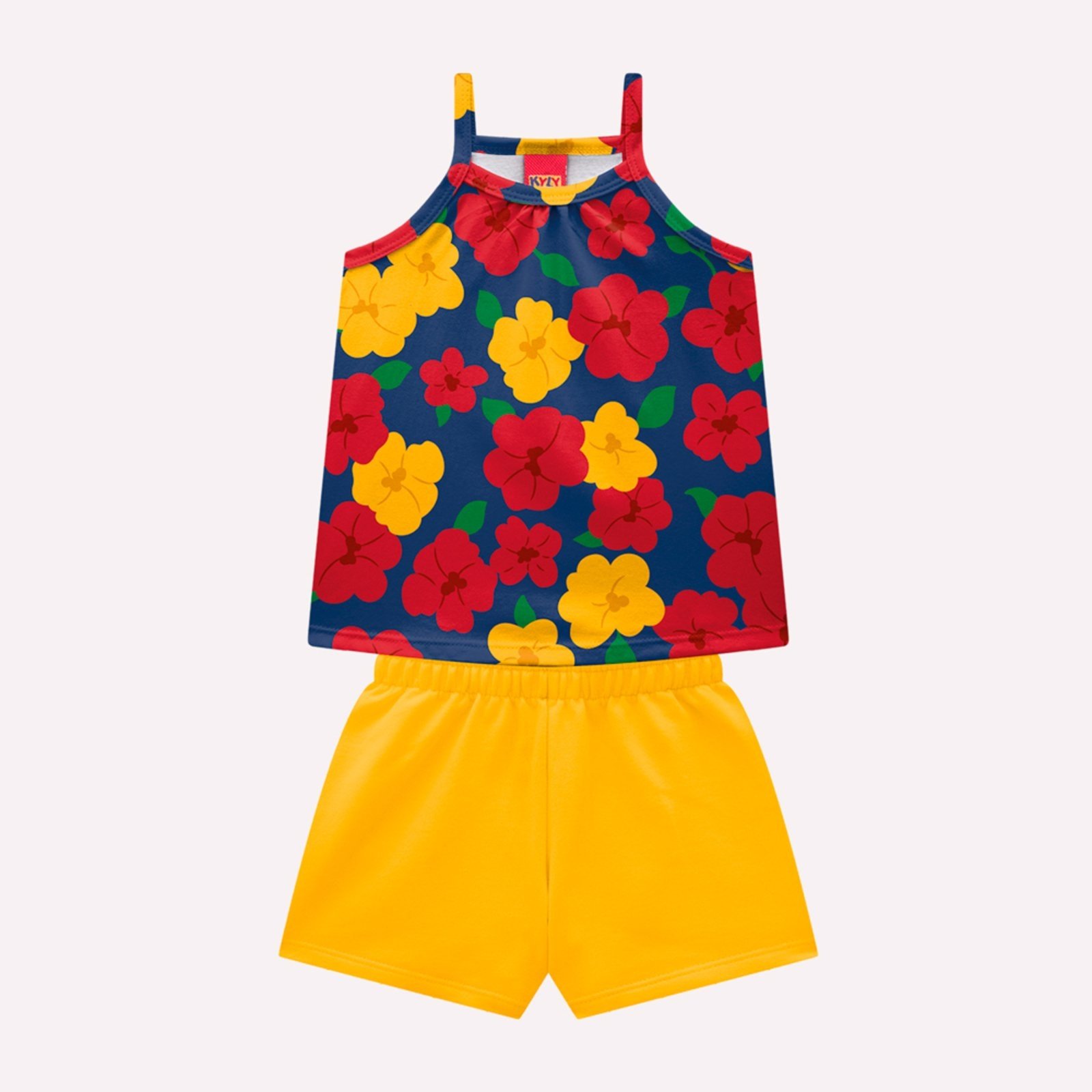 Infantil – Conjunto Menina em Algodão Kyly