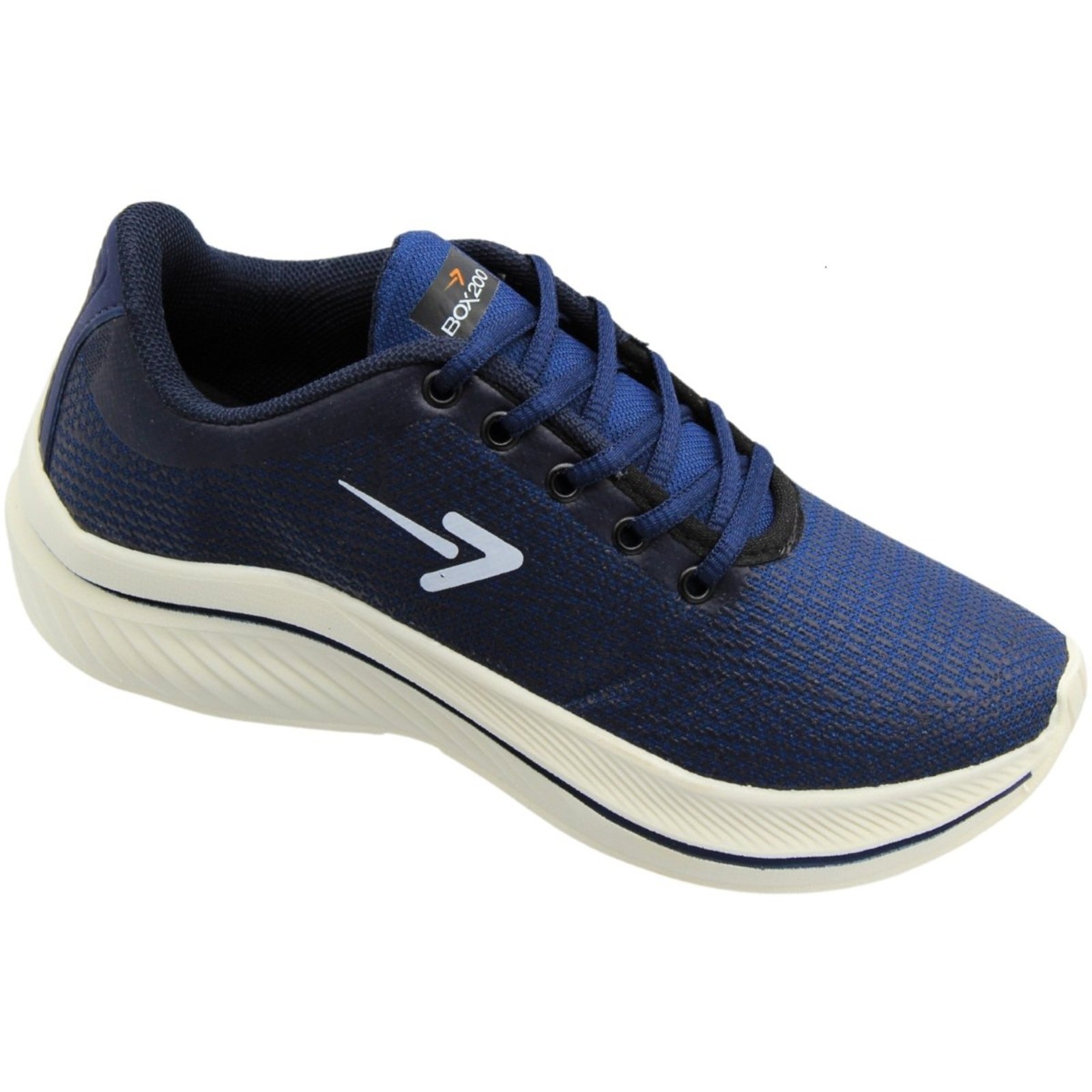 Tênis Esportivo Box 200 Texturizado Macio Masculino