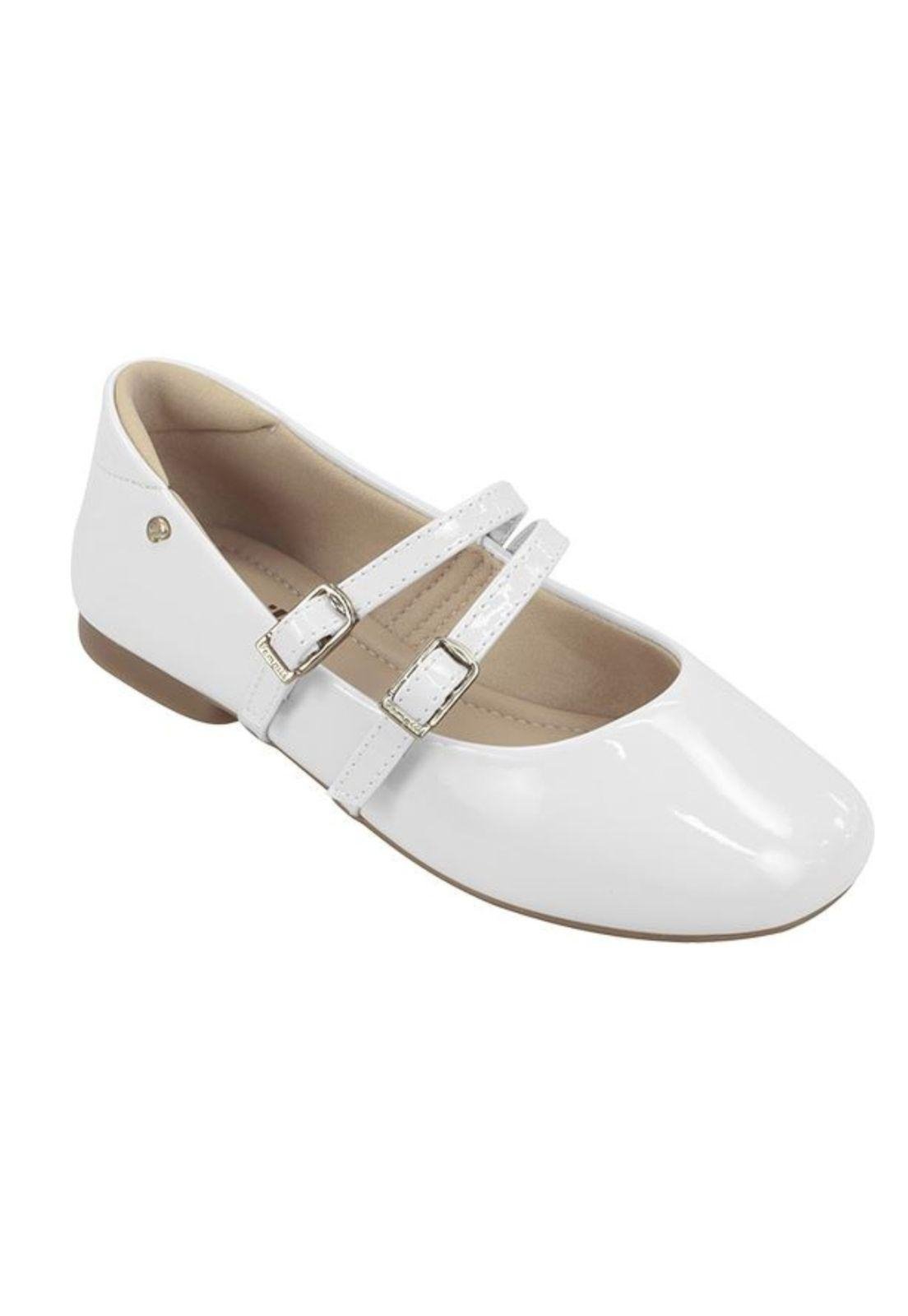 Vista 2 Infantil - Sapatilha Menina Pampili 28 PKT prata PKT prata