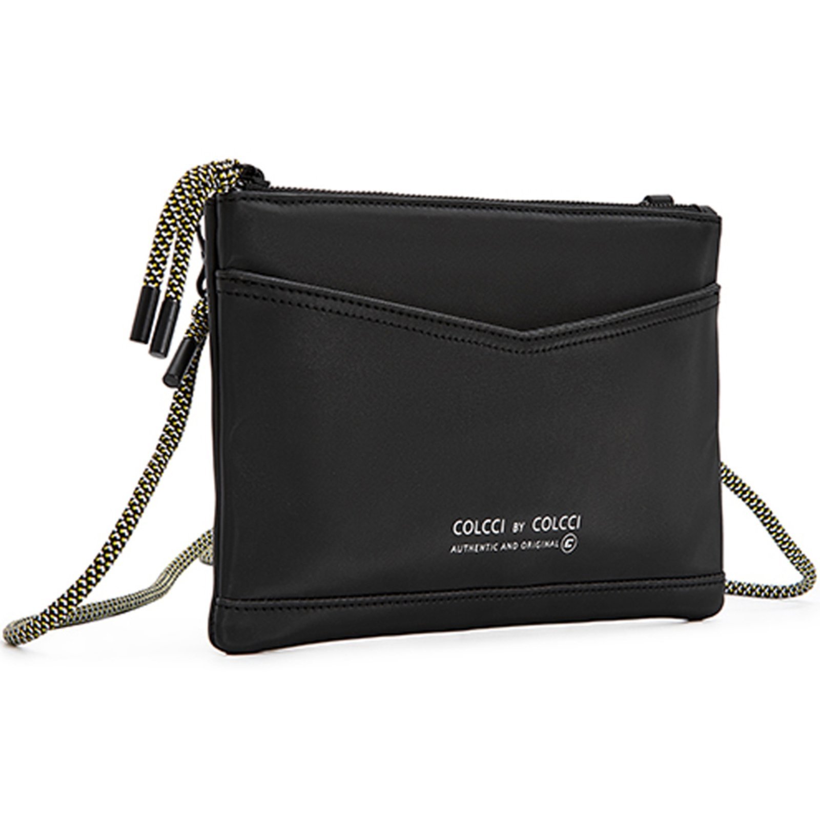 Vista 3 Bolsa Crossbody Colcci Cadarço VE24 Feminino preto preto