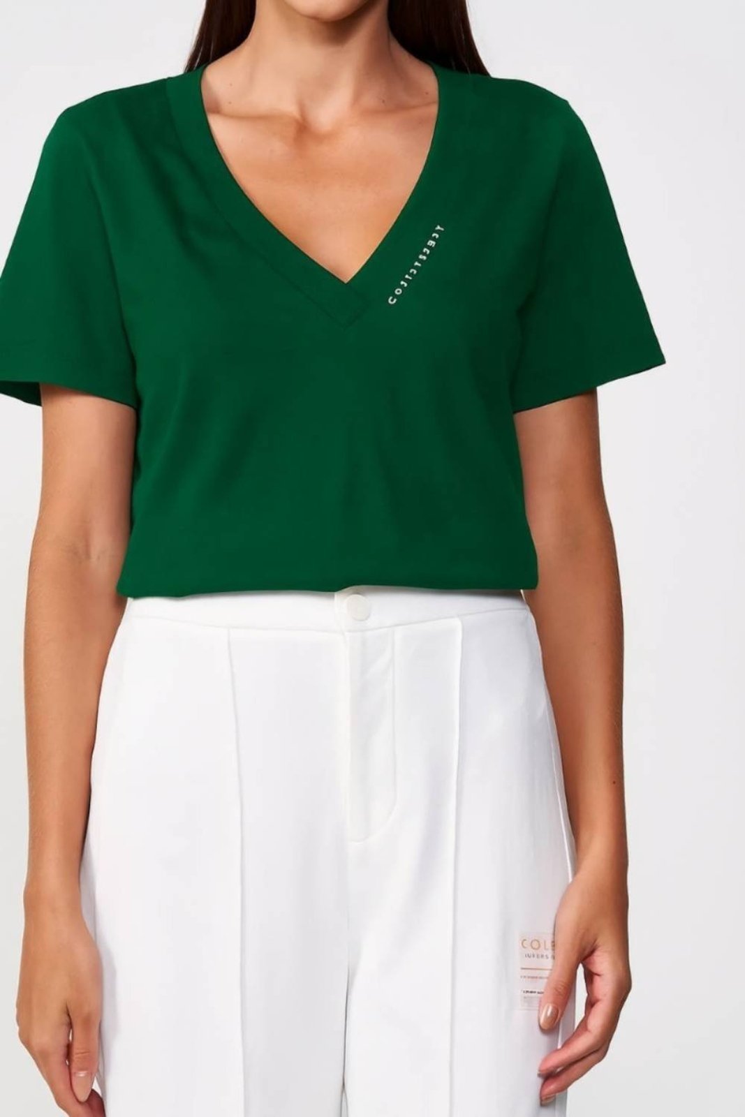 Camiseta Colcci Sport Comfort Feminina Verde