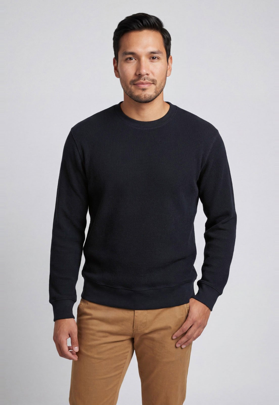 Suéter Masculino GAP Texturizada Azul Marinho
