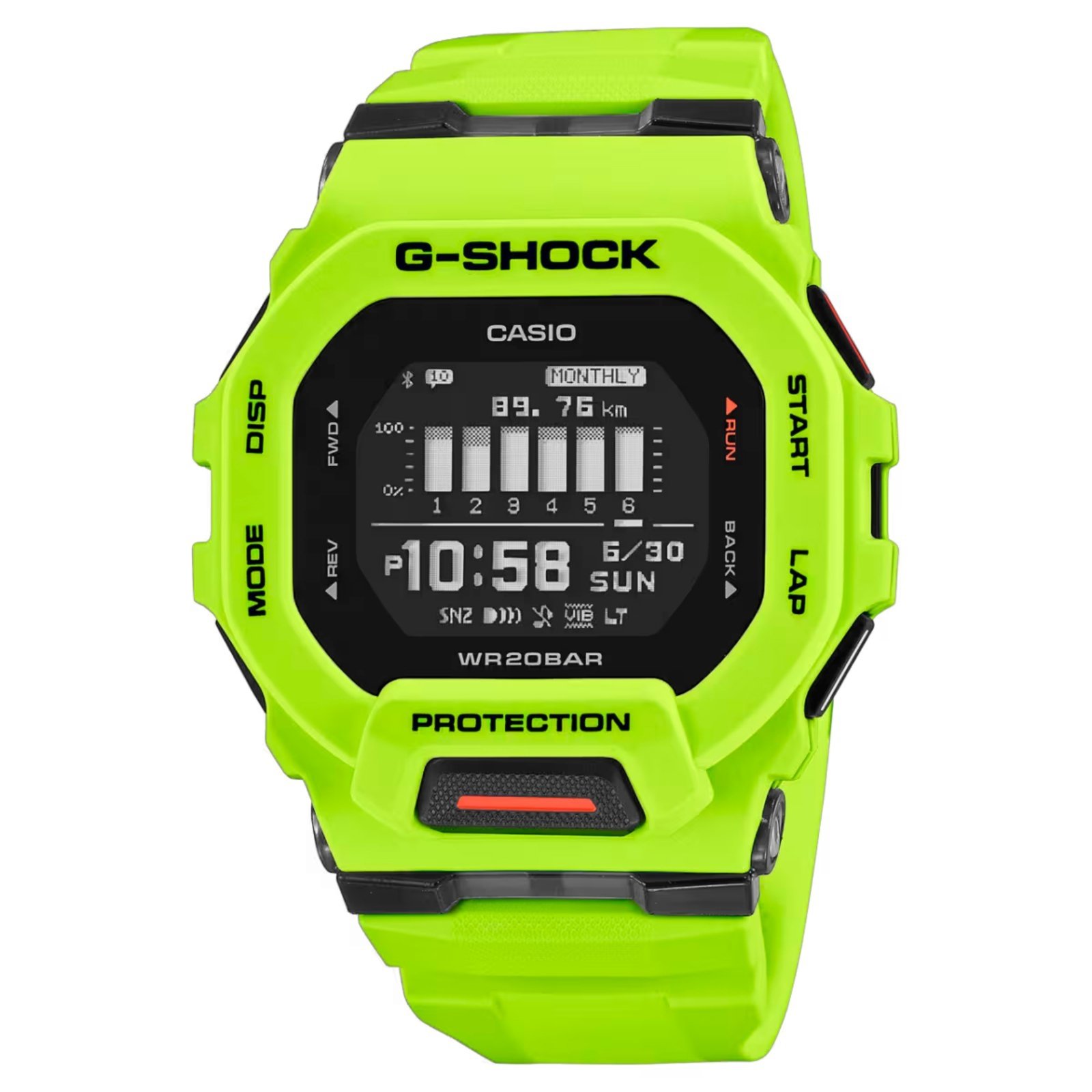Relógio Casio Digital GBD-200-9DR Verde