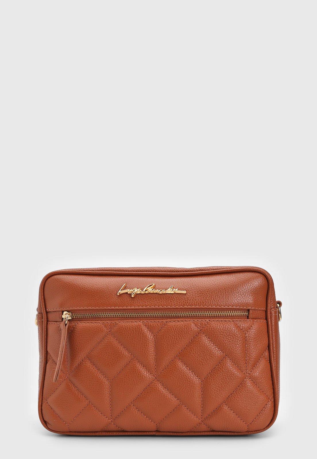 Bolsa Tiracolo Luiza Barcelos Média Caramelo