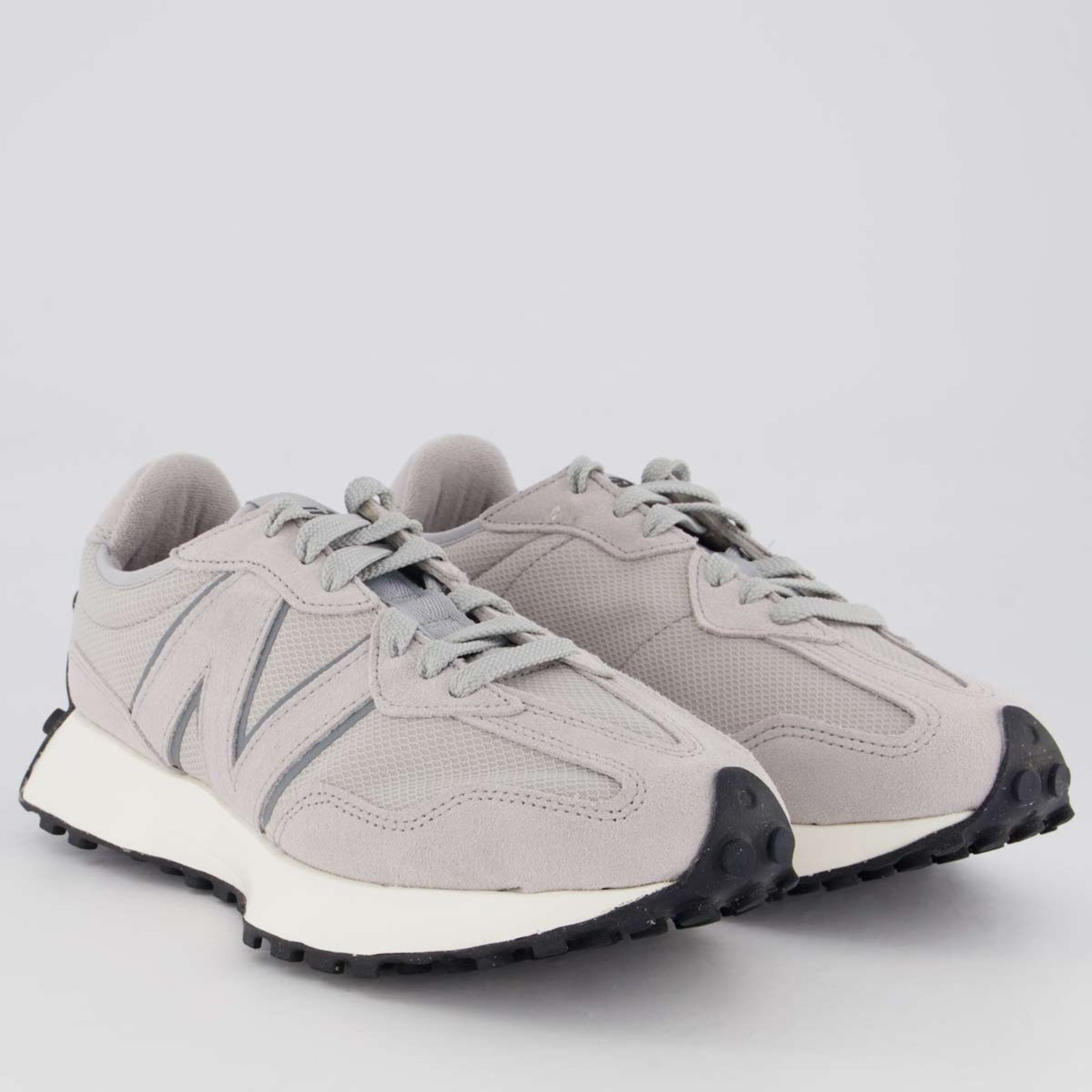 Vista 3 Tênis New Balance 327V1 cinza New Balance cinza