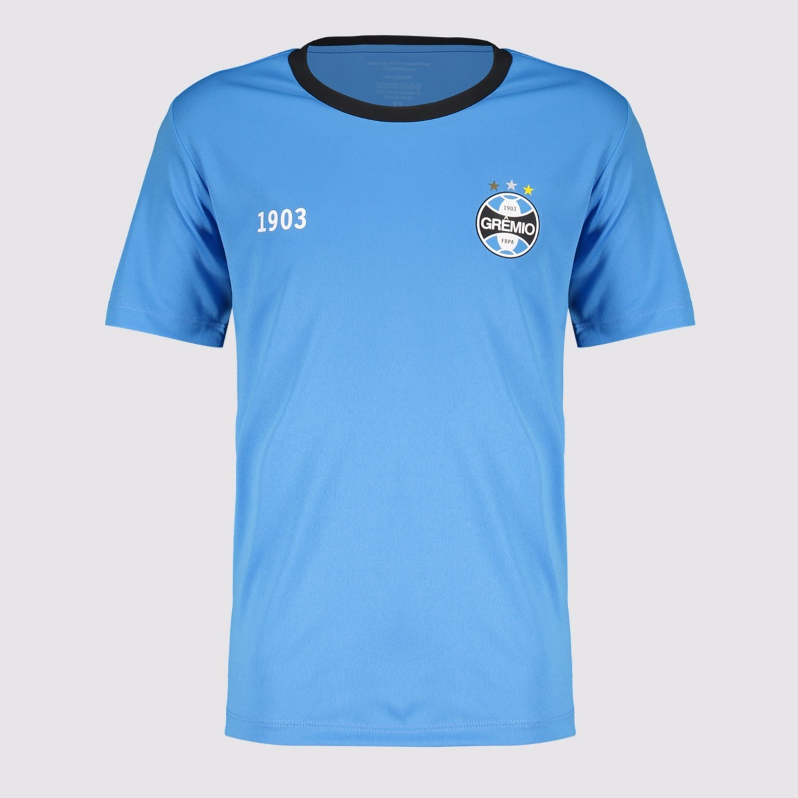 Vista 2 Camisa Grêmio Recorde III Juvenil Betel azul Betel azul