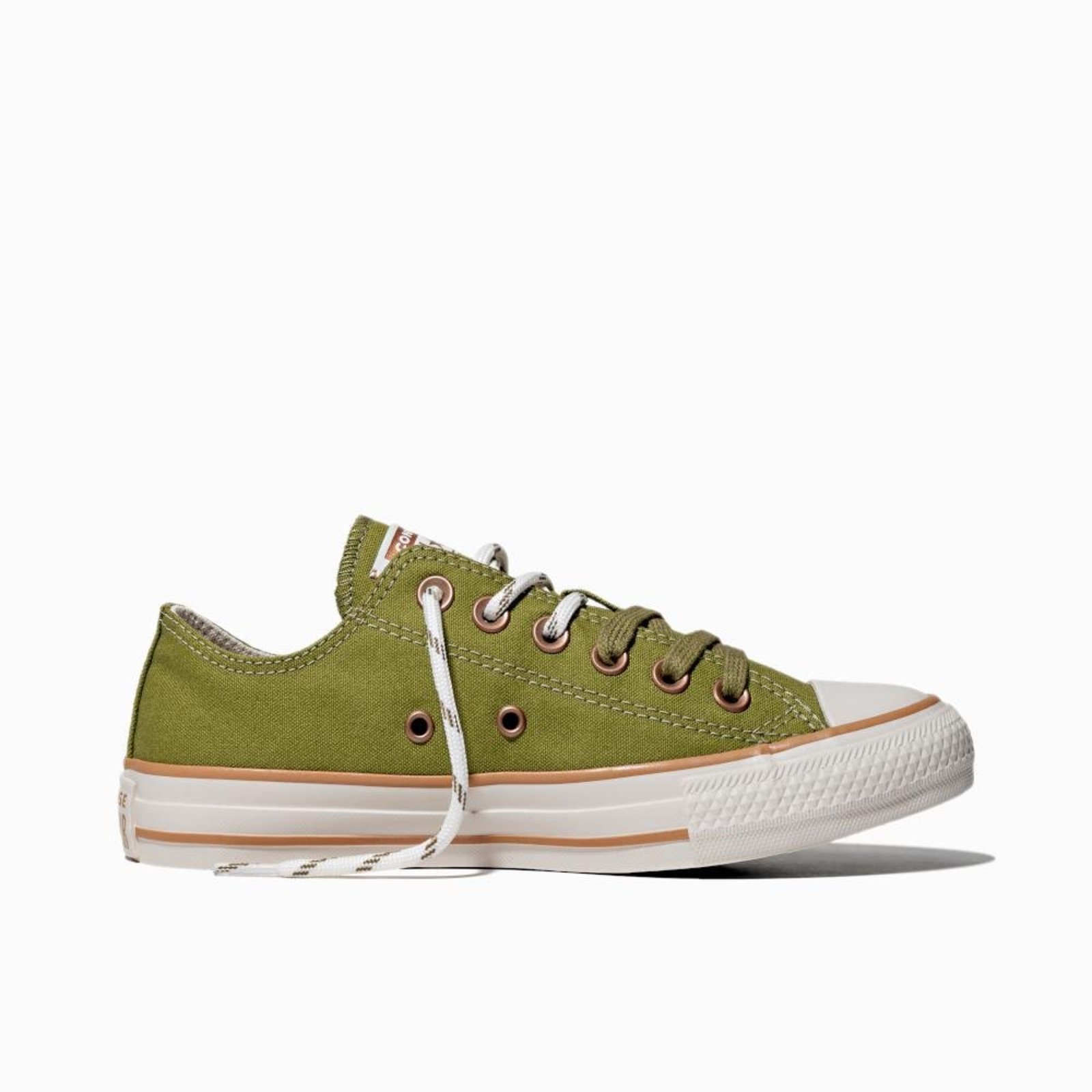 Tênis Chuck Taylor All Star Terra Bronze Cano Baixo Verde