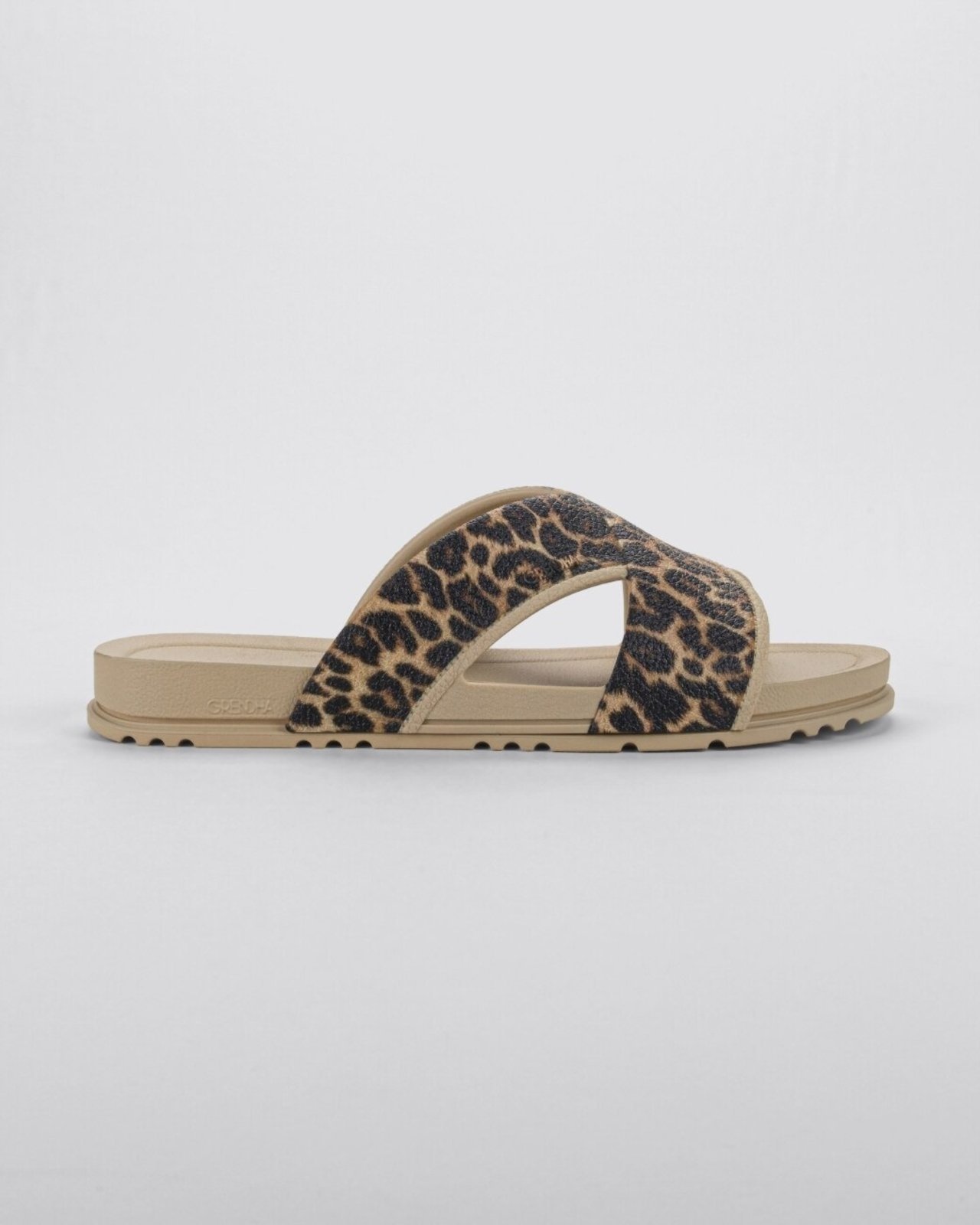 Chinelo Slide Feminino Adulto Grendha Conceito Marrom