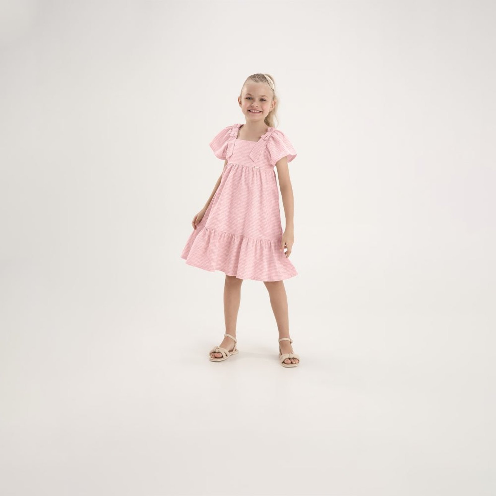 Infantil - Vestido Rosa Pulla Bulla Menina - 53816-1390
