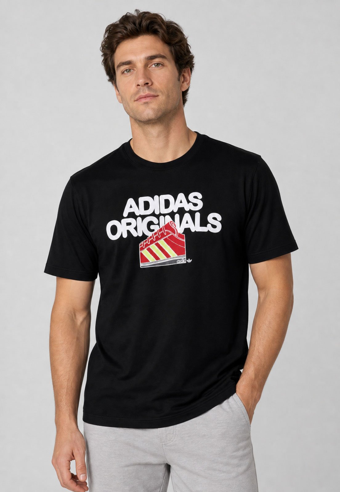 Camiseta Masculina adidas Originals GTX Preta