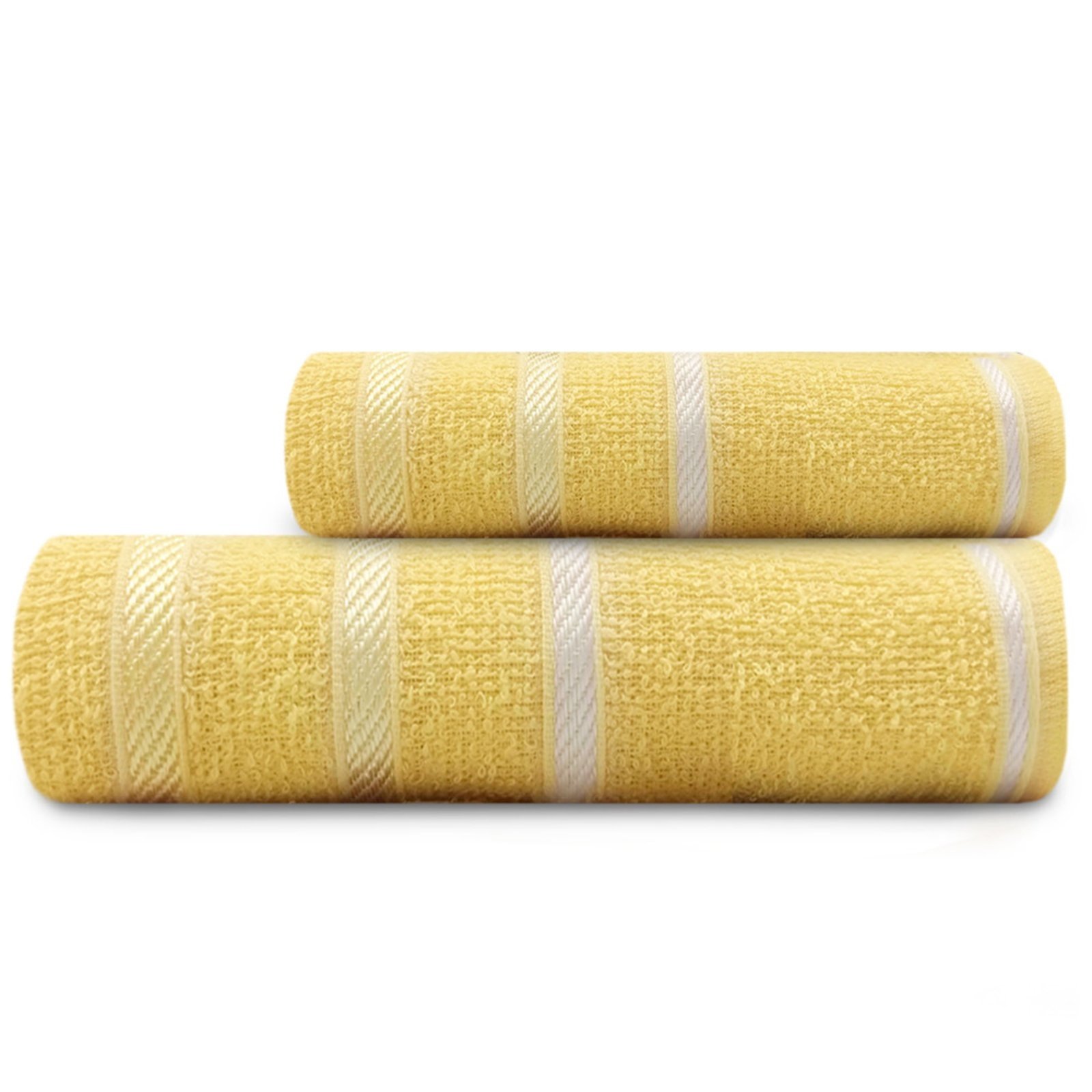 Jogo De Toalhas 2 Peças – Banho + Rosto Marcotex 100 Algodão