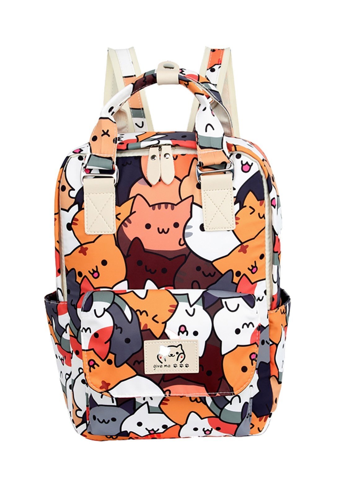 Mochila Bolsa Escolar Juvenil Cat