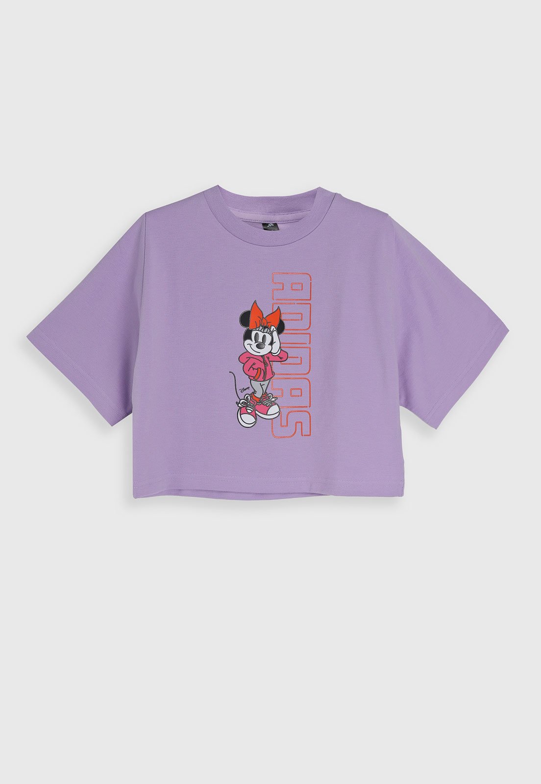Camiseta Manga Curta adidas Originals Minnie Lilás