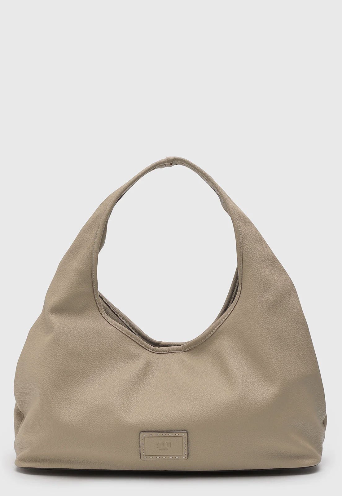 Bolsa Grande Feminina Santa Lolla Texturizada Preta