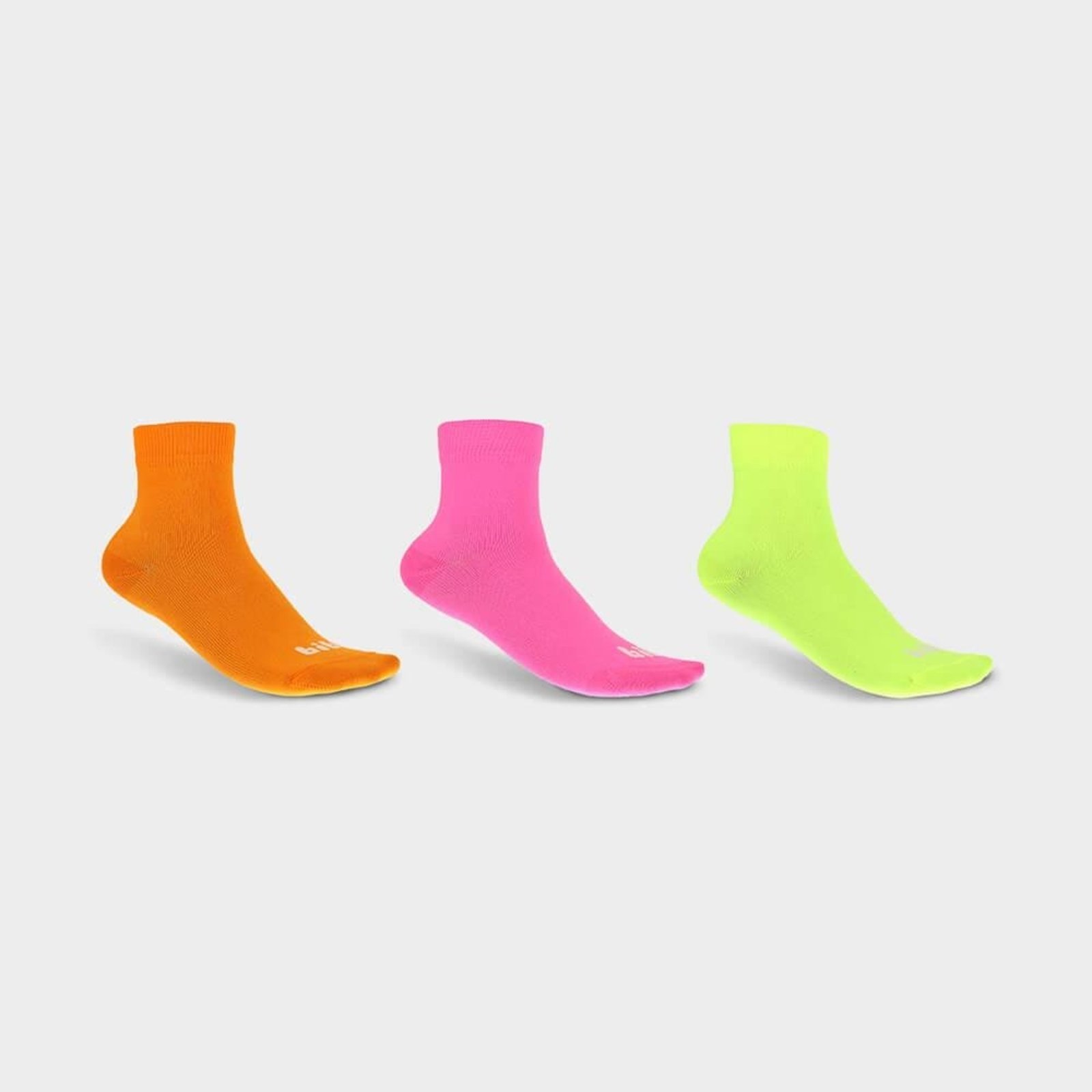 Infantil - Kit de Meias Bibi Neons Cano Médio 29/32