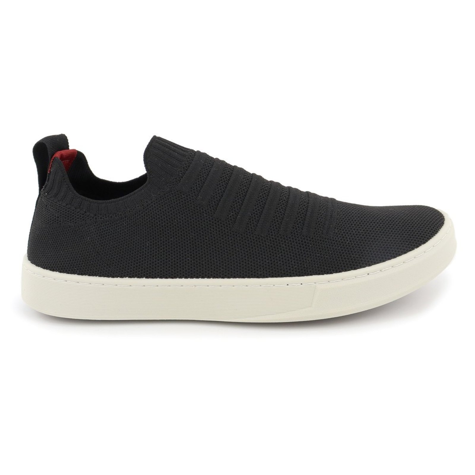 Tênis Meia Masculino Lavini Sapatenis Knit Palmilha Silicone Preto
