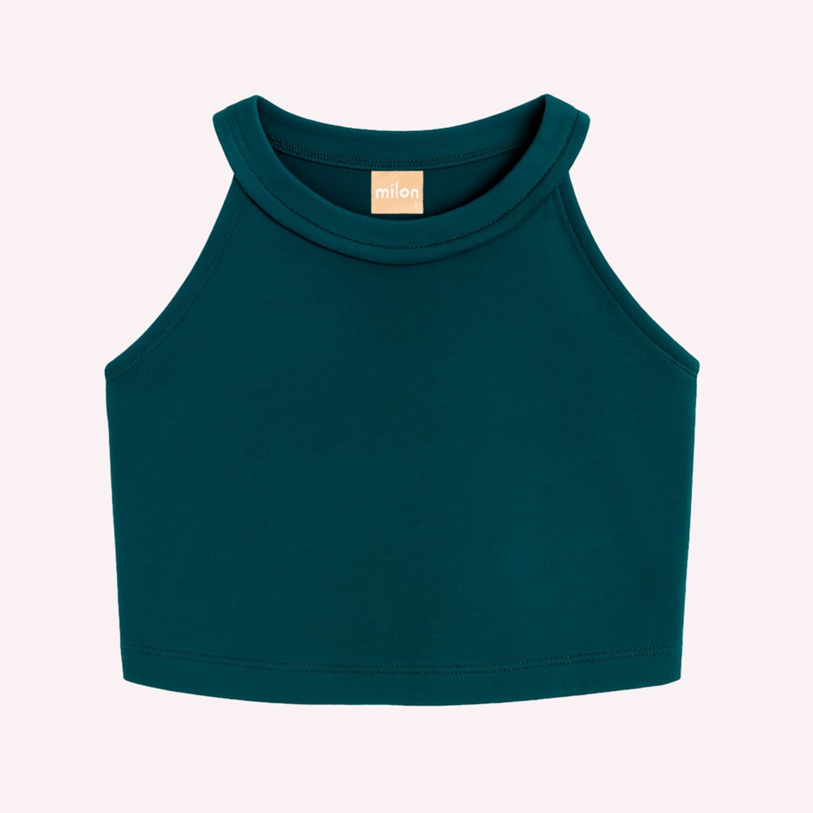 Vista 3 Infantil - Conjunto Menina Gola Halter Milon verde Milon verde