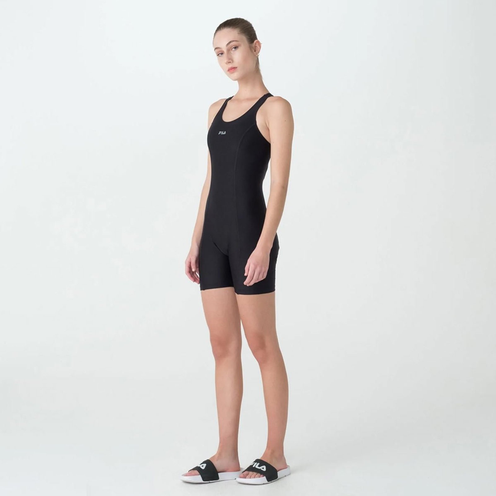 Maiô Long Fila Twice Feminino Preto