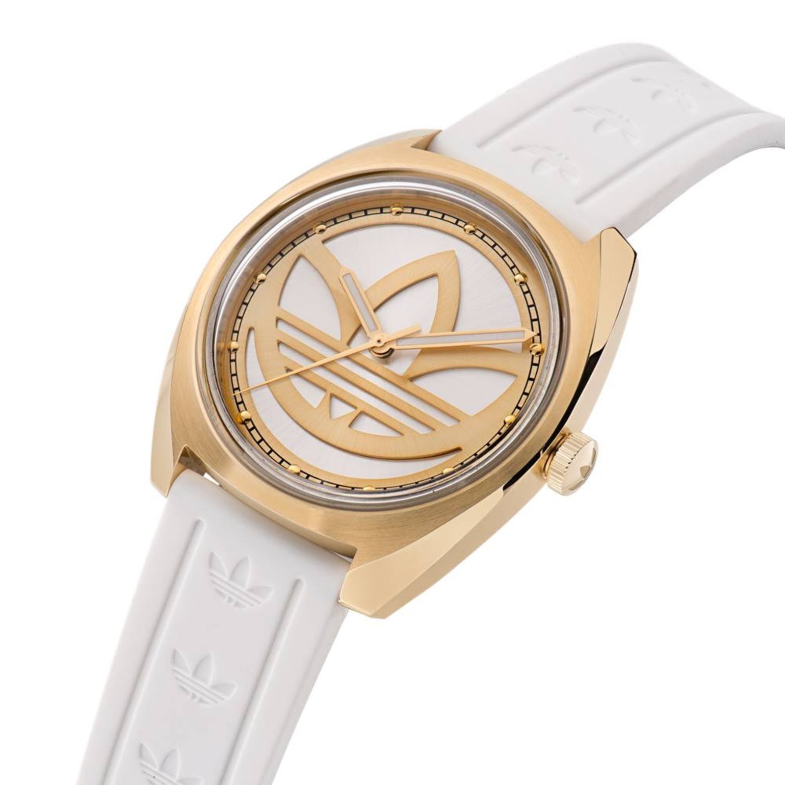 Vista 3 Relógio Adidas Unissex Analógico Dourado AOFH23012 branco Adidas branco