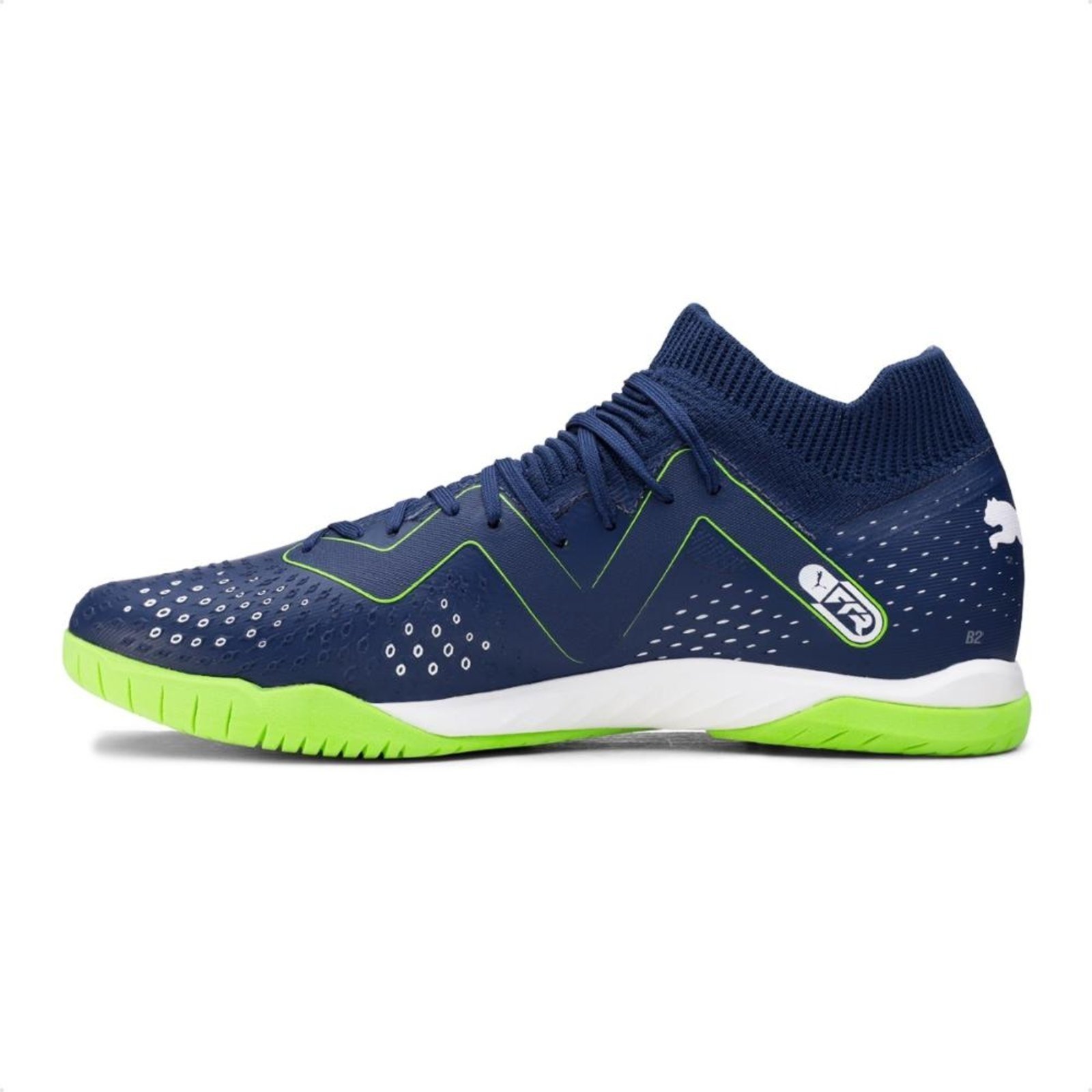 Vista 3 Chuteira Futsal Puma Future Match IT Masculina azul Puma azul