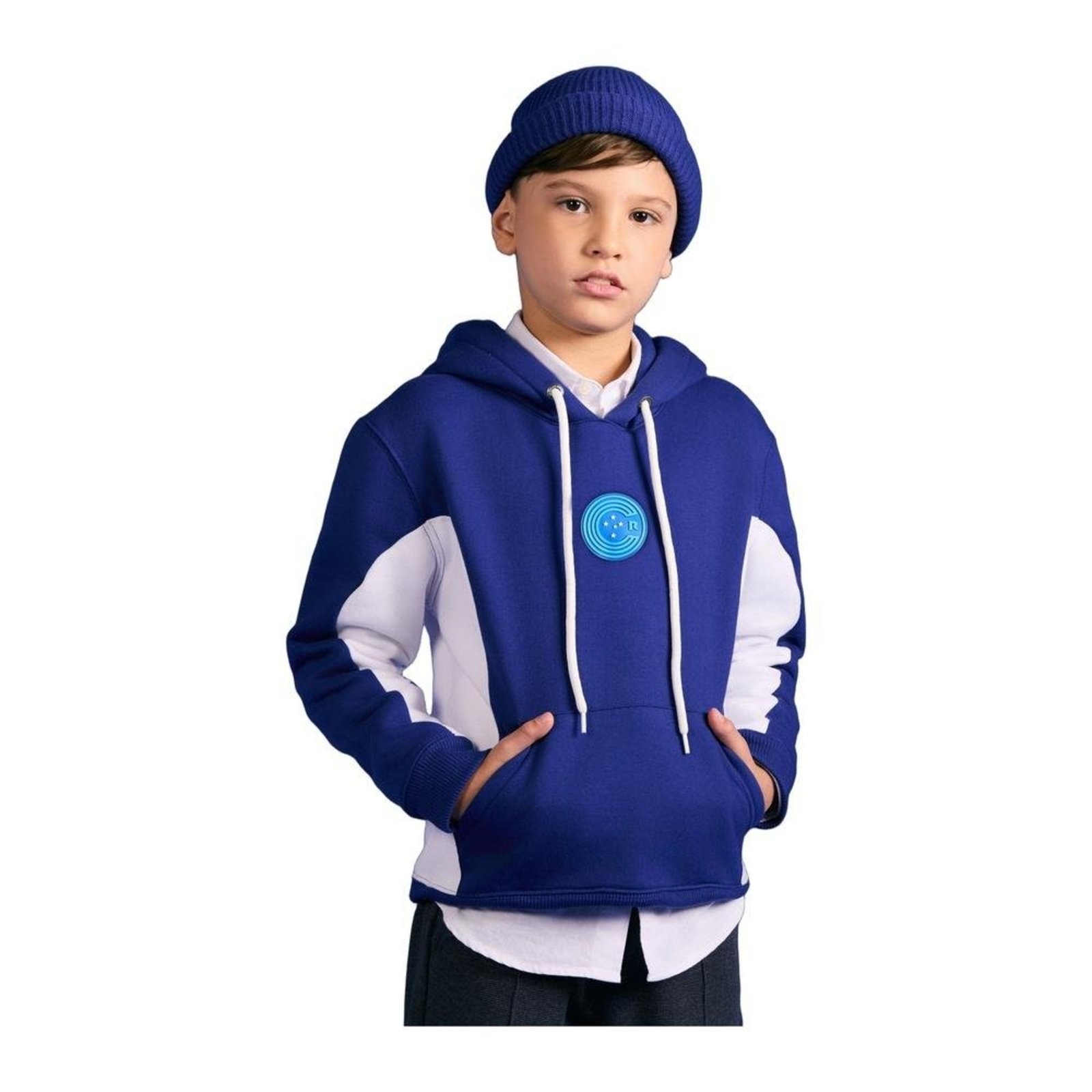 Infantil - Hoodie Mini Moletom Recortes Cruzeiro Reserva Mini
