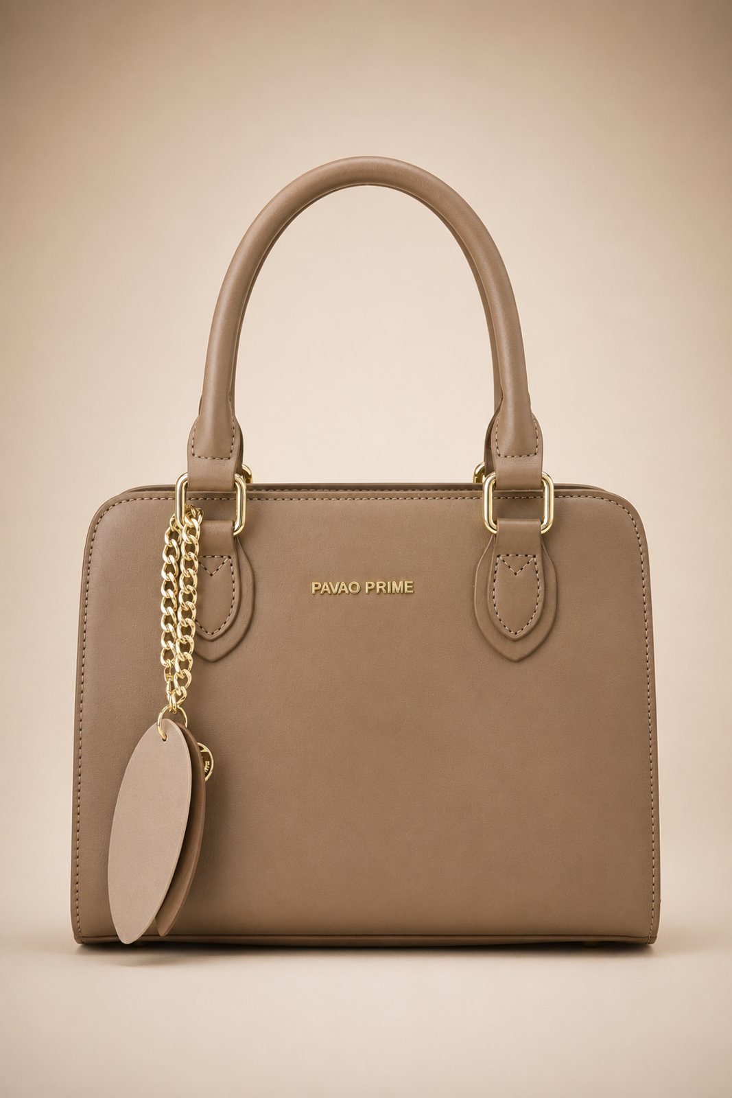 Bolsa Feminina D Bell Outlet Fashion Prime Bege Taupe