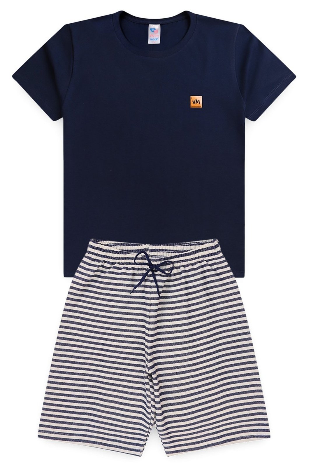 Infantil - Conjunto Verão Masculino Básico Vitrine Madri