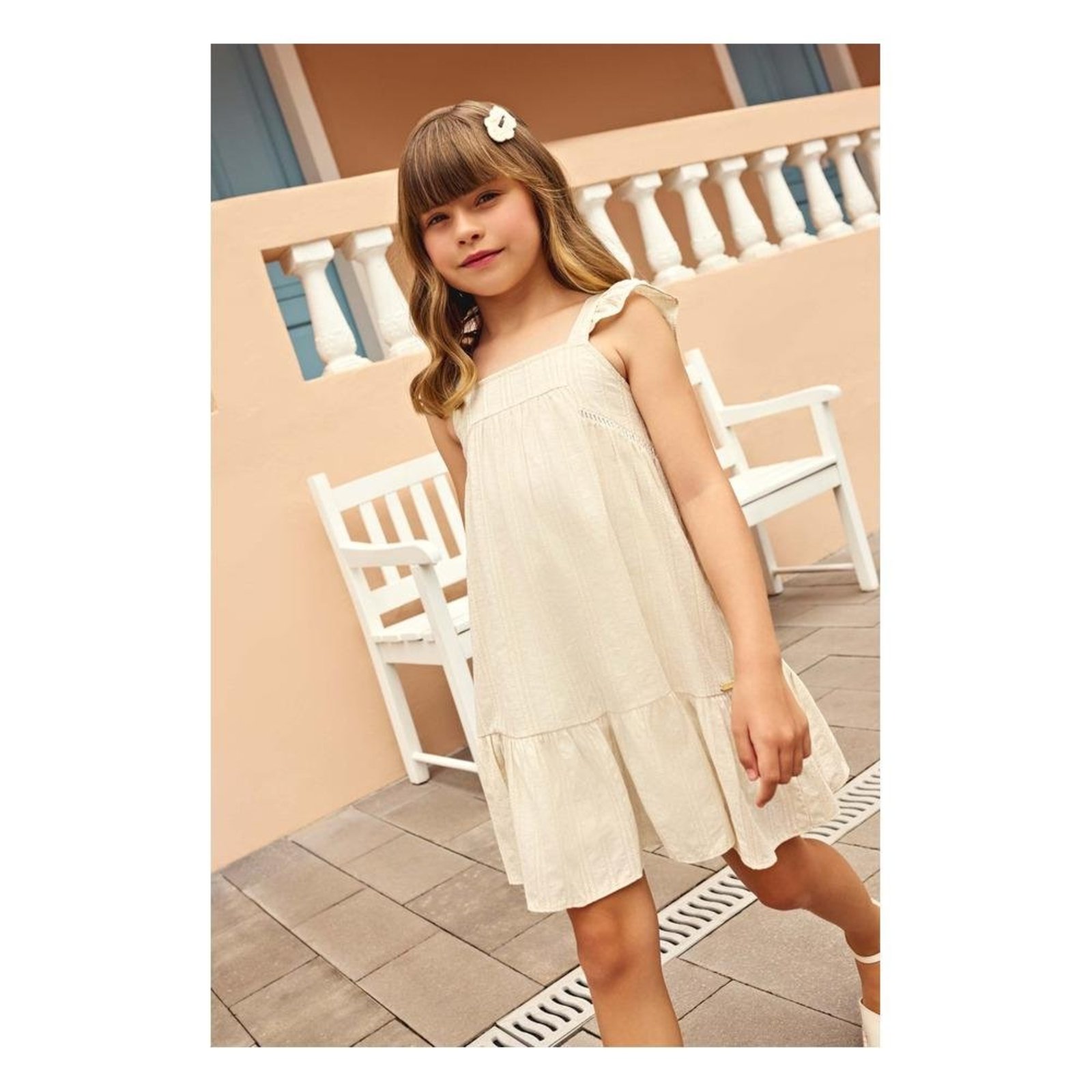 Infantil - Vestido Menina Off Colorittá 10 Off-white