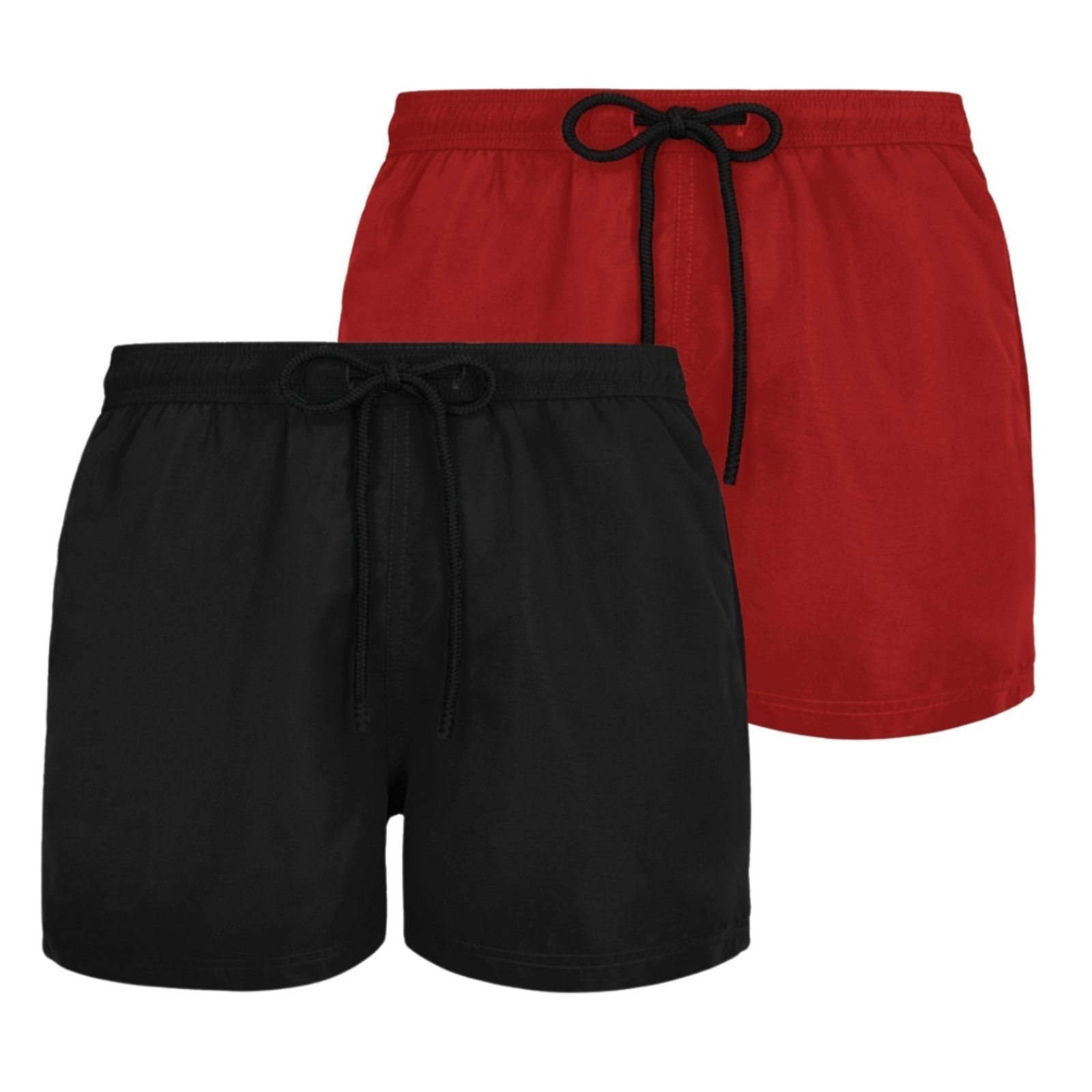 Kit 2 Short Bermuda Masculina Plus Size Moda Praia Calor Verão G1 G2 G3 Liso